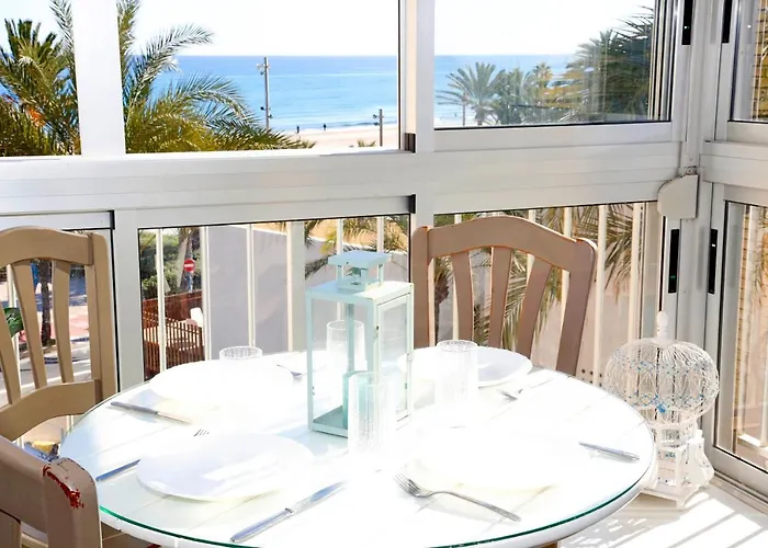 San Juan Beach Apartment With Ac And Views