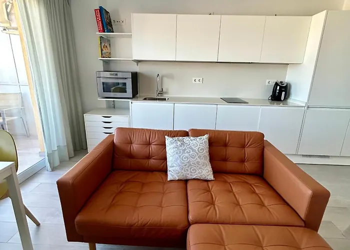 Studio In The Center, City & Sea Views