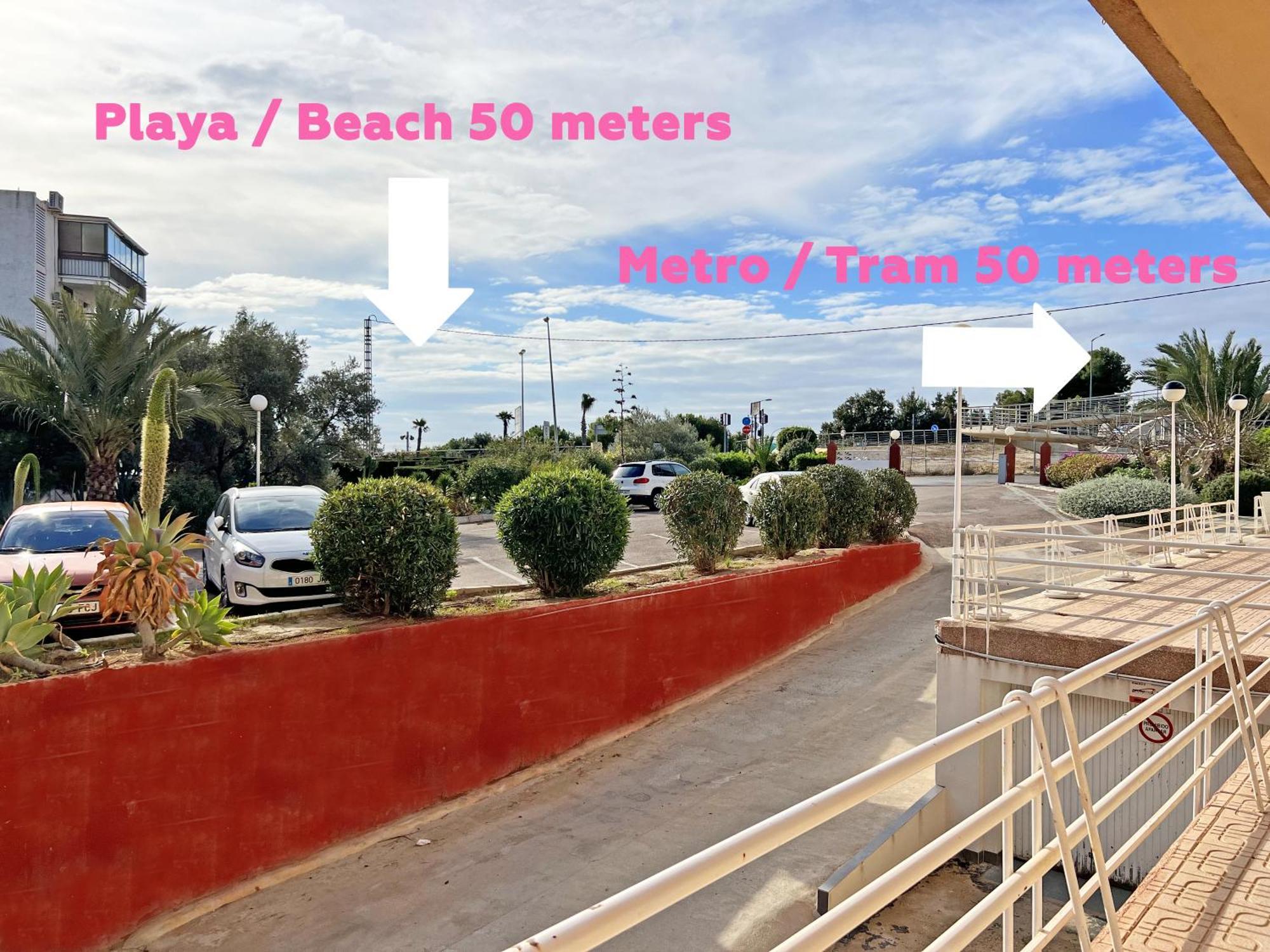 Appartement A 100 Metros De La Playa. Parking Gratuito Privado