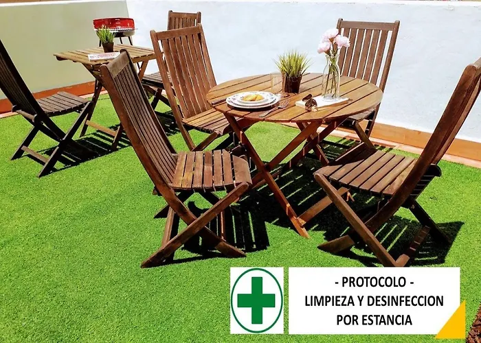 Large Apartment With Large And Sunny Terrace - Garden & Outdoor Gym , Alicante Center