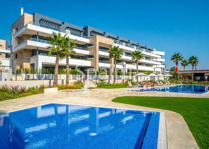 Exclusive Apartment In Flamenca Village With Gym, Sauna, 3 Pools - 600 M From The Beach