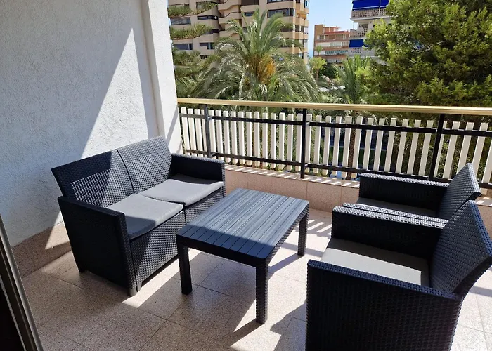 Luminoso Apartamento Reformado Con Gran Terraza A 2 Mins A Pie De La Playa De San Juan
