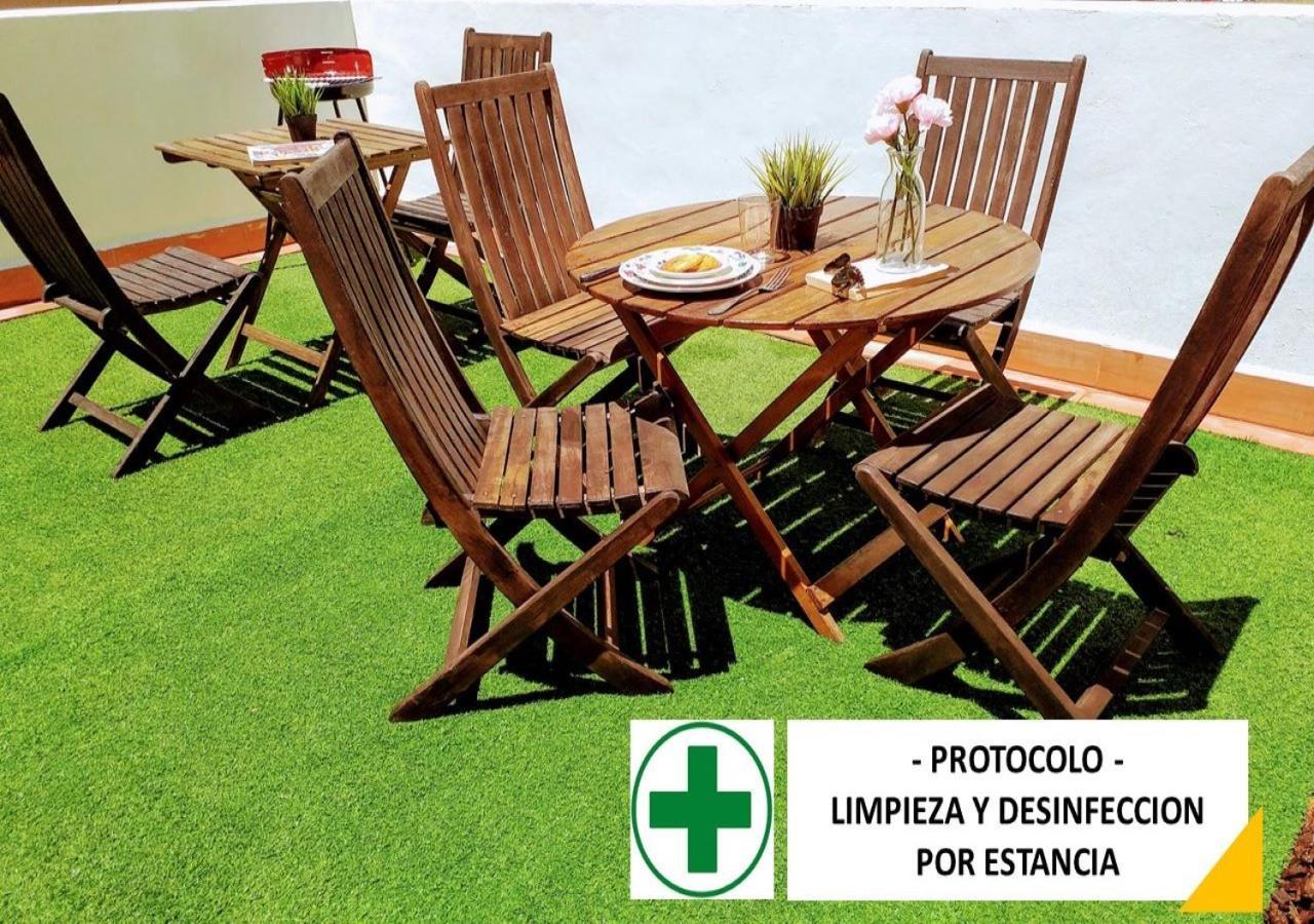 Large With Large And Sunny Terrace - Garden & Outdoor Gym , Center Alicante