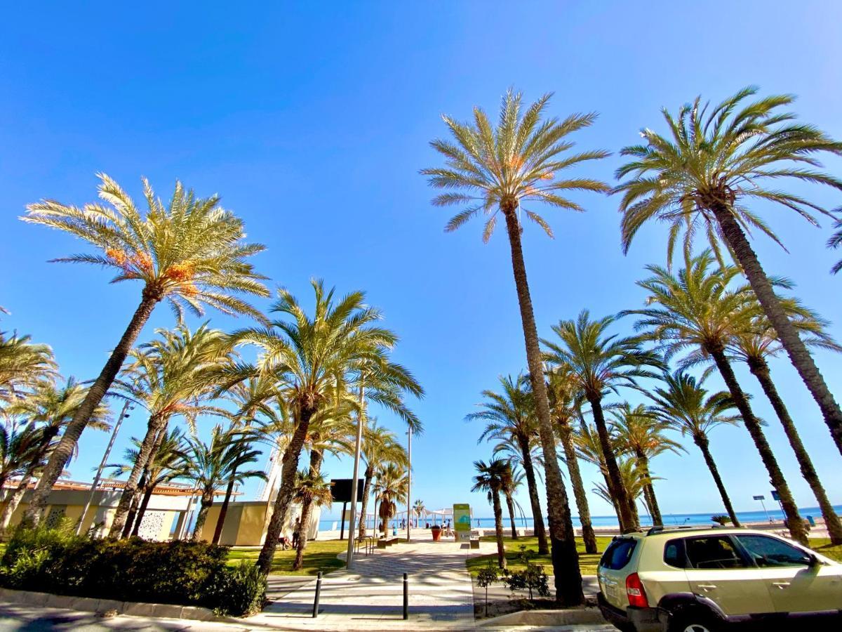 Huoneisto Nereo 7 Primera Linea De Playa San Juan Piscina, Parking Wifi Inmobiliaria Leo Alicante