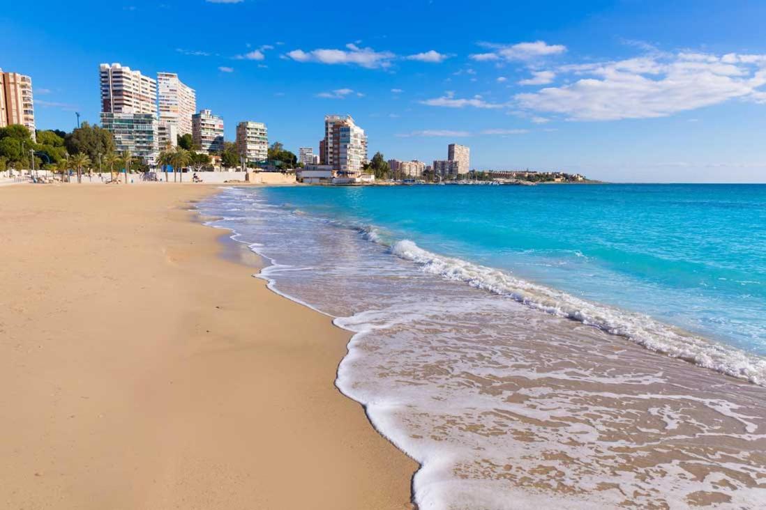 Nereo 7 Primera Linea De Playa San Juan Piscina, Parking Wifi Inmobiliaria Leo Alicante