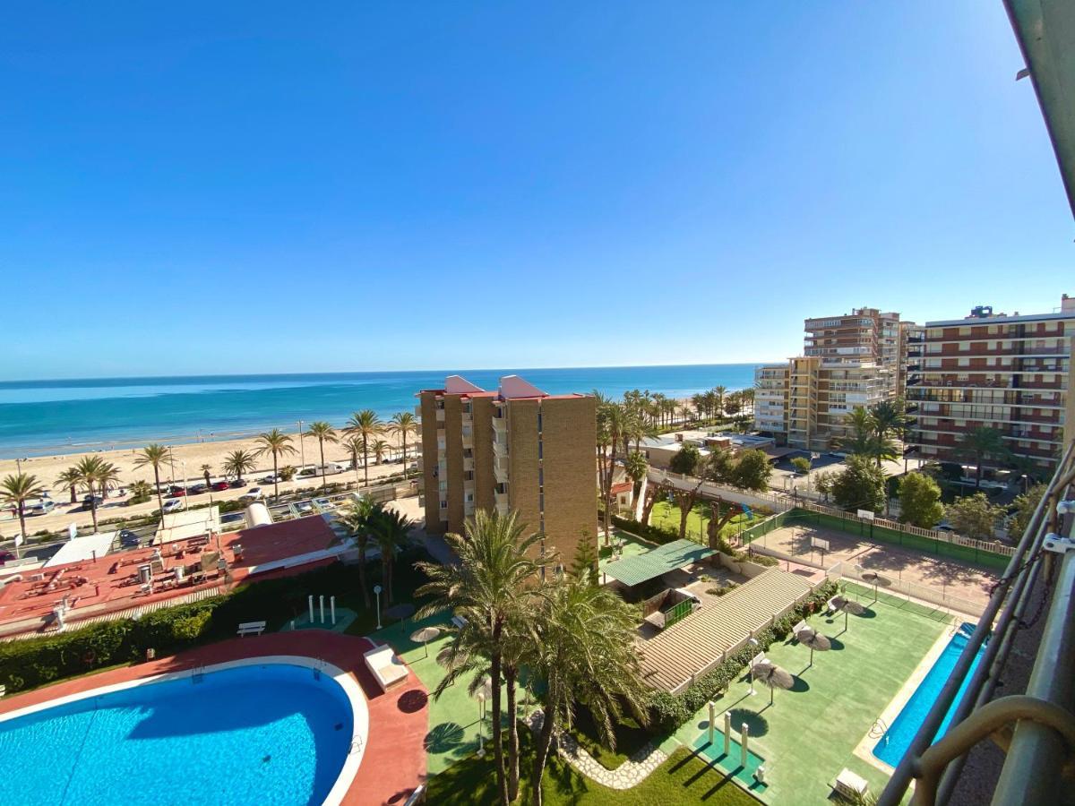 Nereo 7 Primera Linea De Playa San Juan Piscina, Parking Wifi Inmobiliaria Leo * Alicante