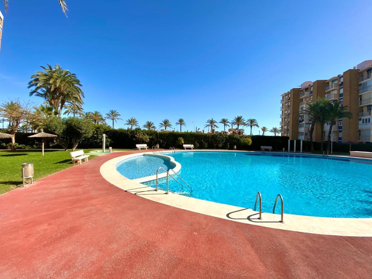 Nereo 7 Primera Linea De Playa San Juan Piscina, Parking Wifi Inmobiliaria Leo Huoneisto Alicante