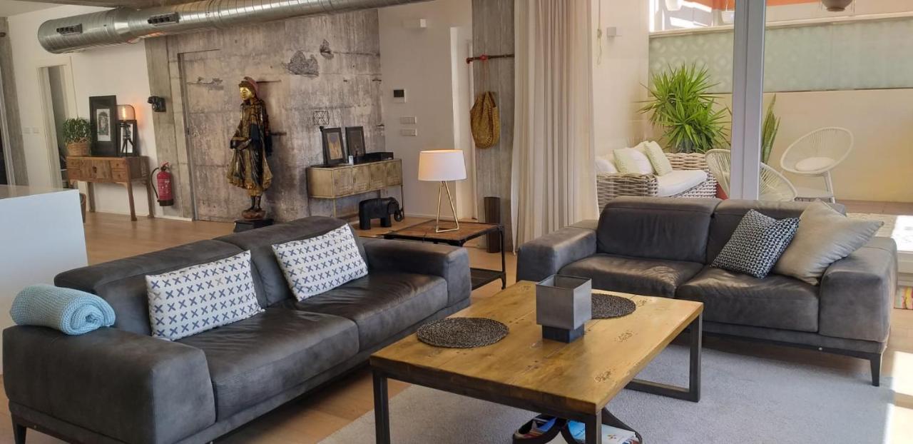 ático Loft En Frente Al Mar Terraza Vista Espectacular Apartamento