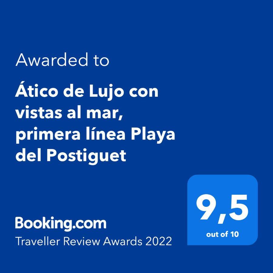 ático De Lujo Con Vistas Al Mar, Primera Línea Playa Del Postiguet *