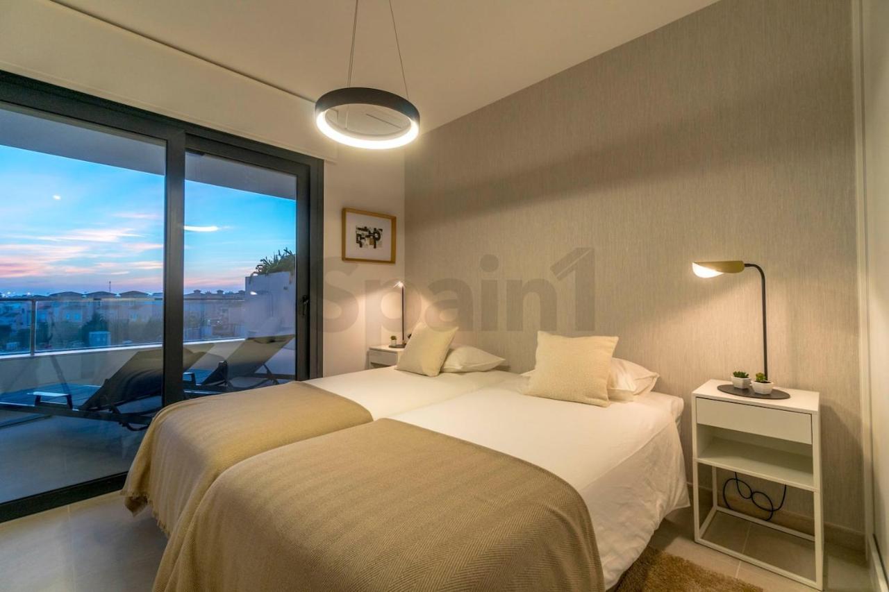 Exclusive In Flamenca Village With Gym, Sauna, 3 Pools - 600 M From The Alicante