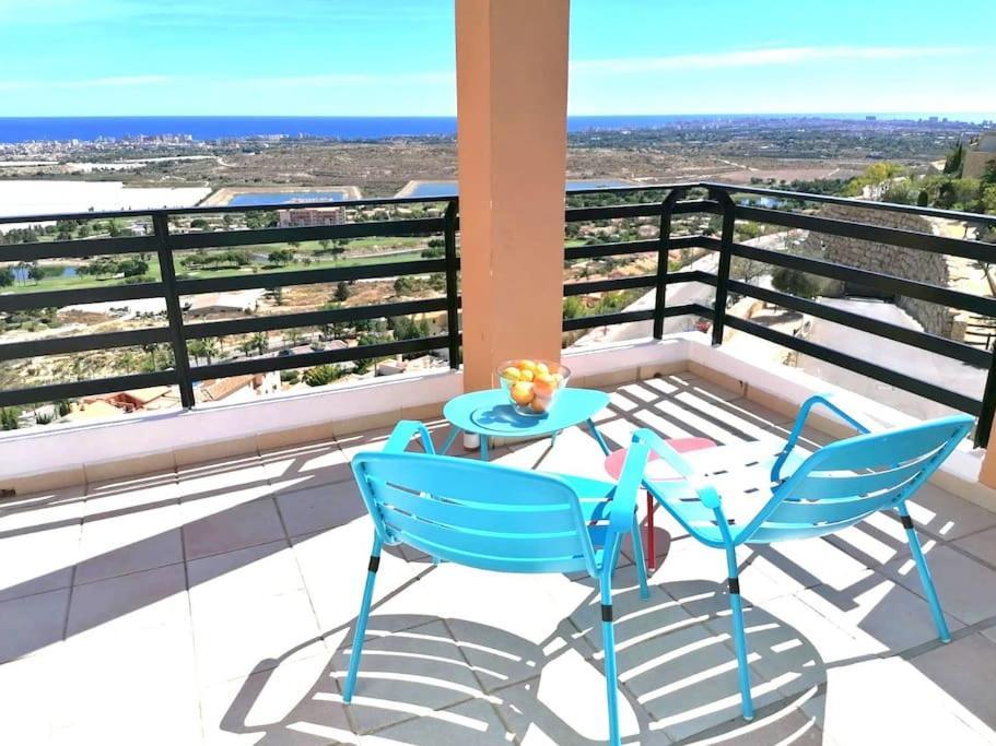 Lovely Oasis Azul - Quiet, Sea Views, Golf & Alicante