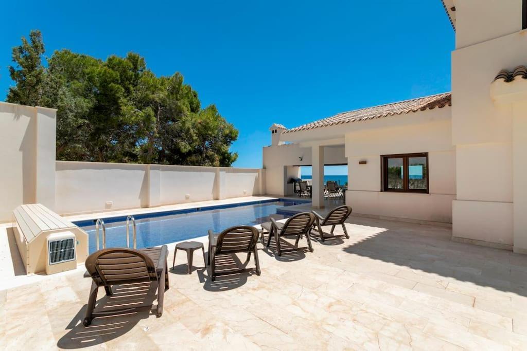 Villa Irene: Beachfront Luxury With Sea Views And Private Pool Alicante
