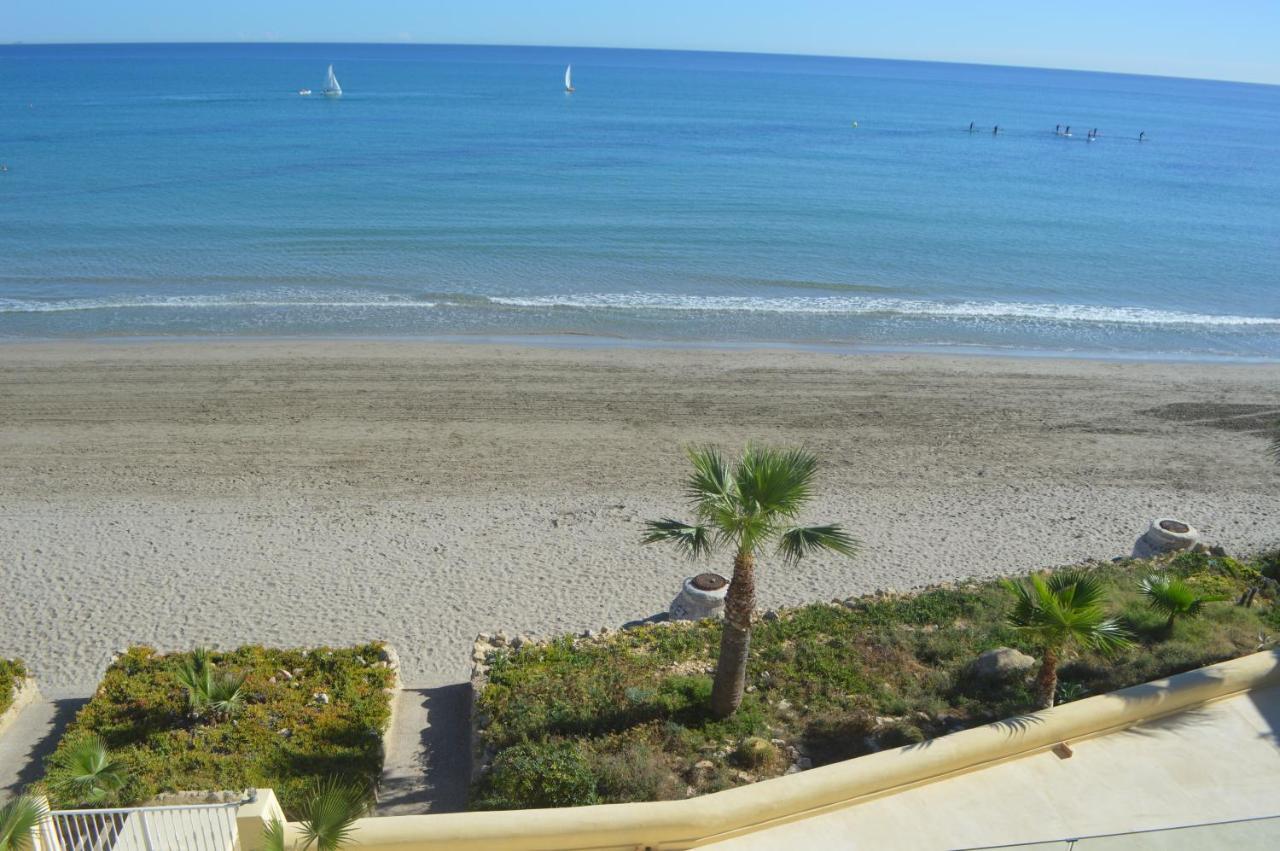 Maravilloso Amanecer Cabo A Pie De Playa Y Mar En Roquetes * Alicante