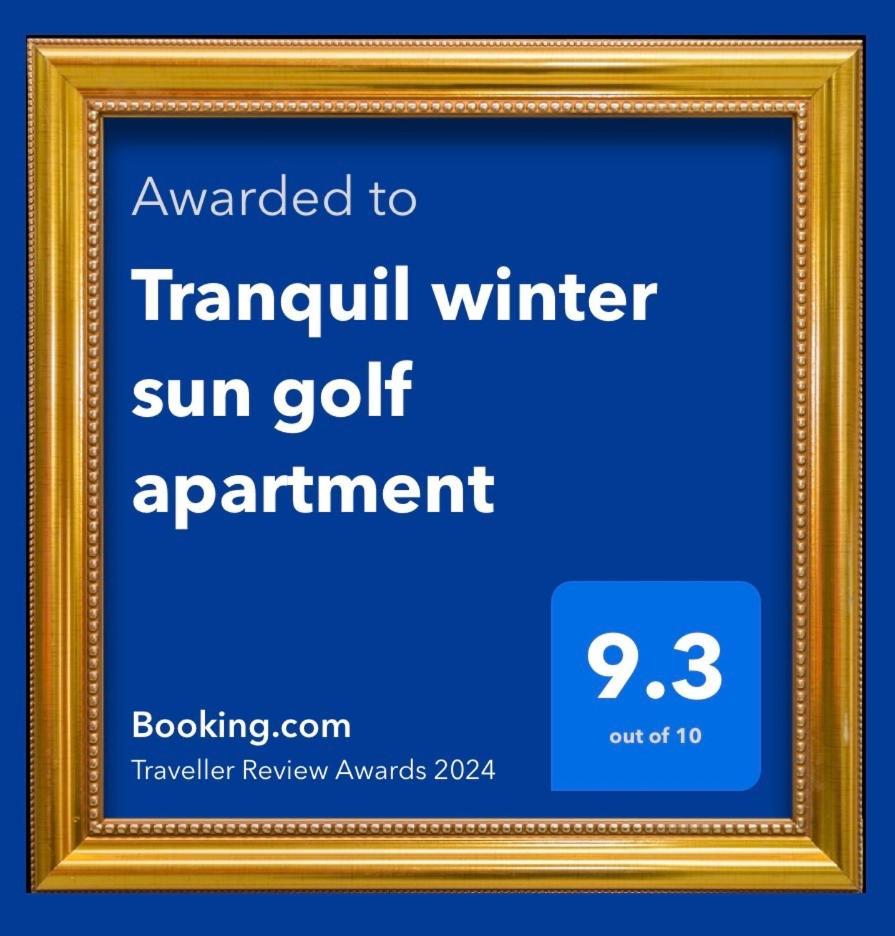 Tranquil Self Catering Golf Course