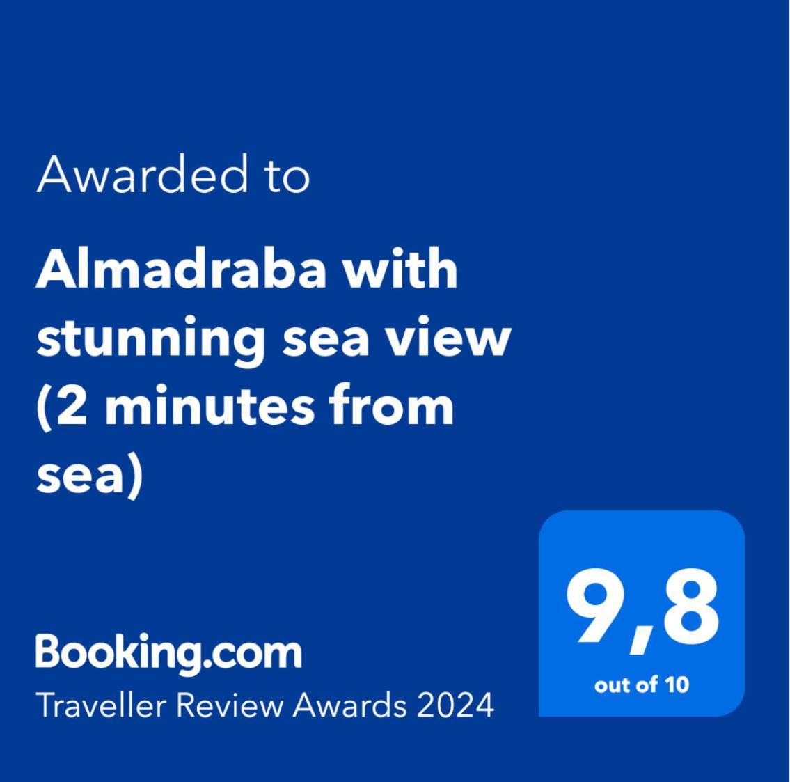 Apartment Almadraba With Stunning Sea View