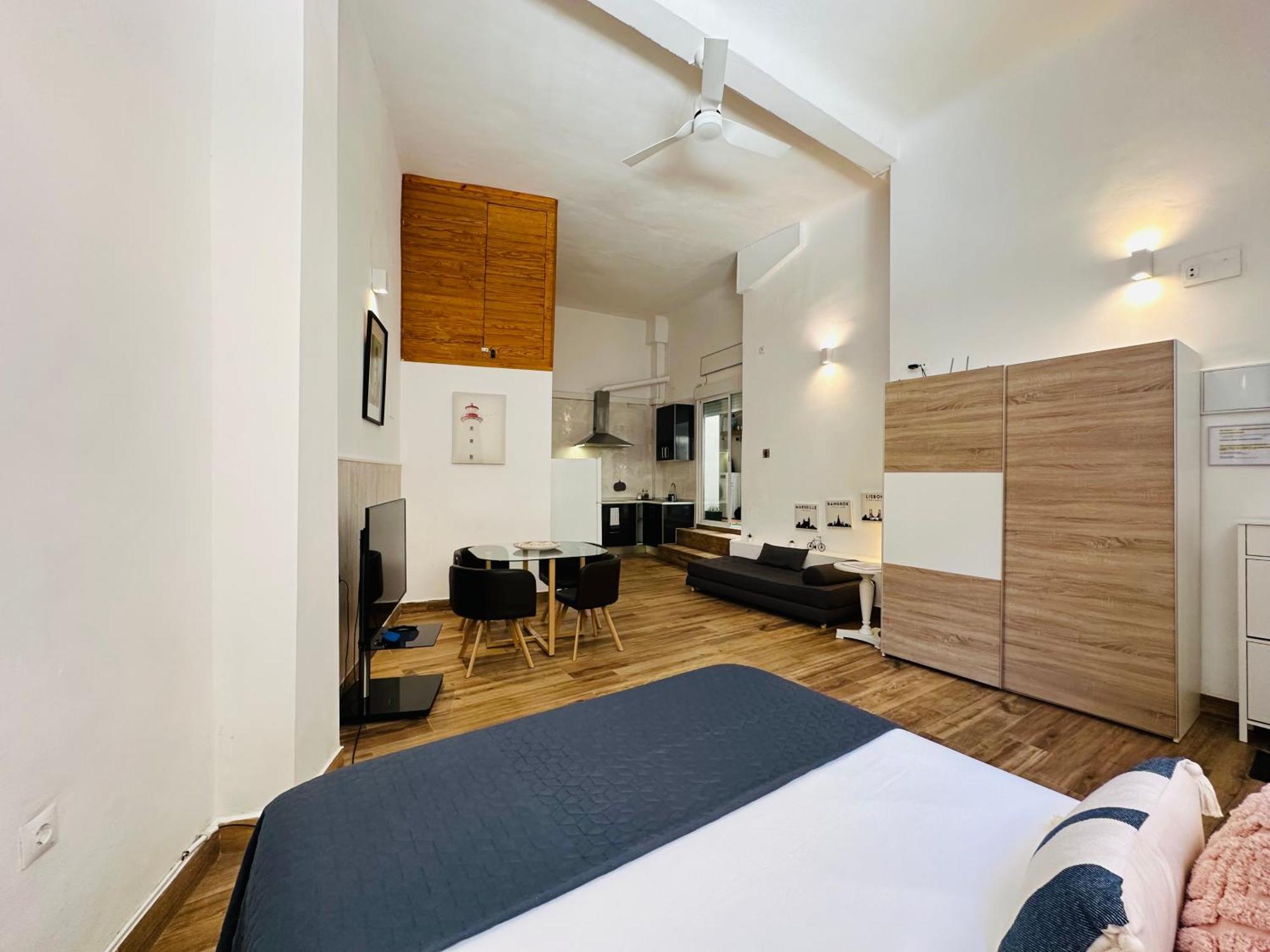 Loft 55 M Nuevo, Estudio Con Techo Alto En Centro Appartement *