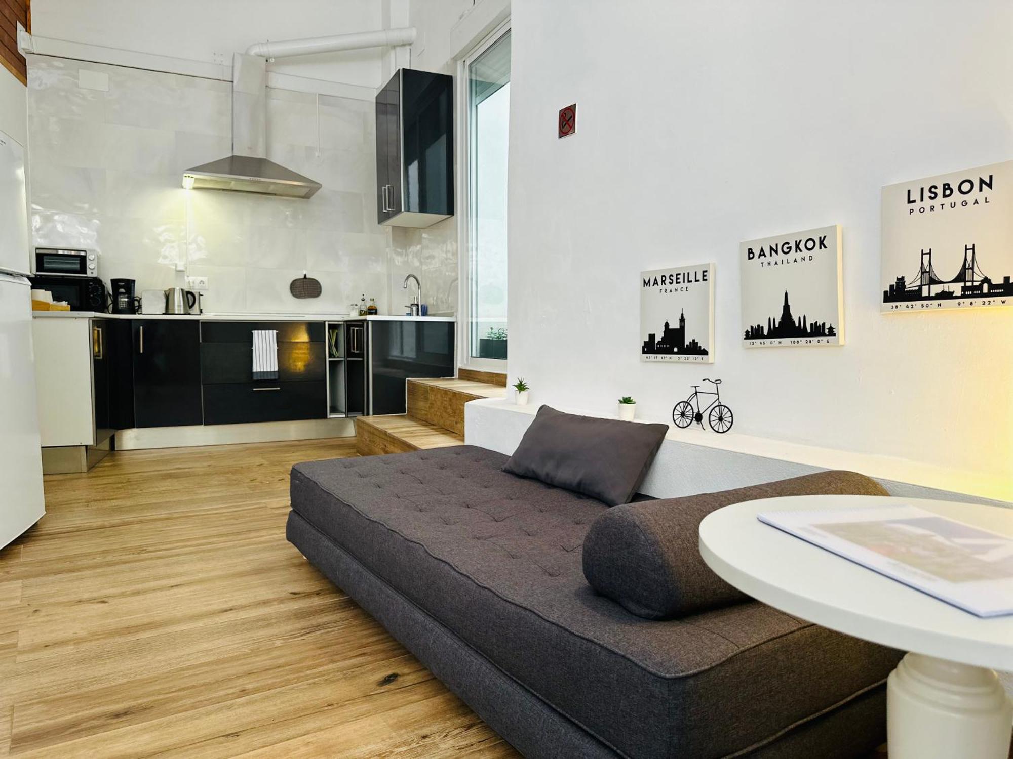 Loft 55 M Nuevo, Estudio Con Techo Alto En Centro Appartement Alicante