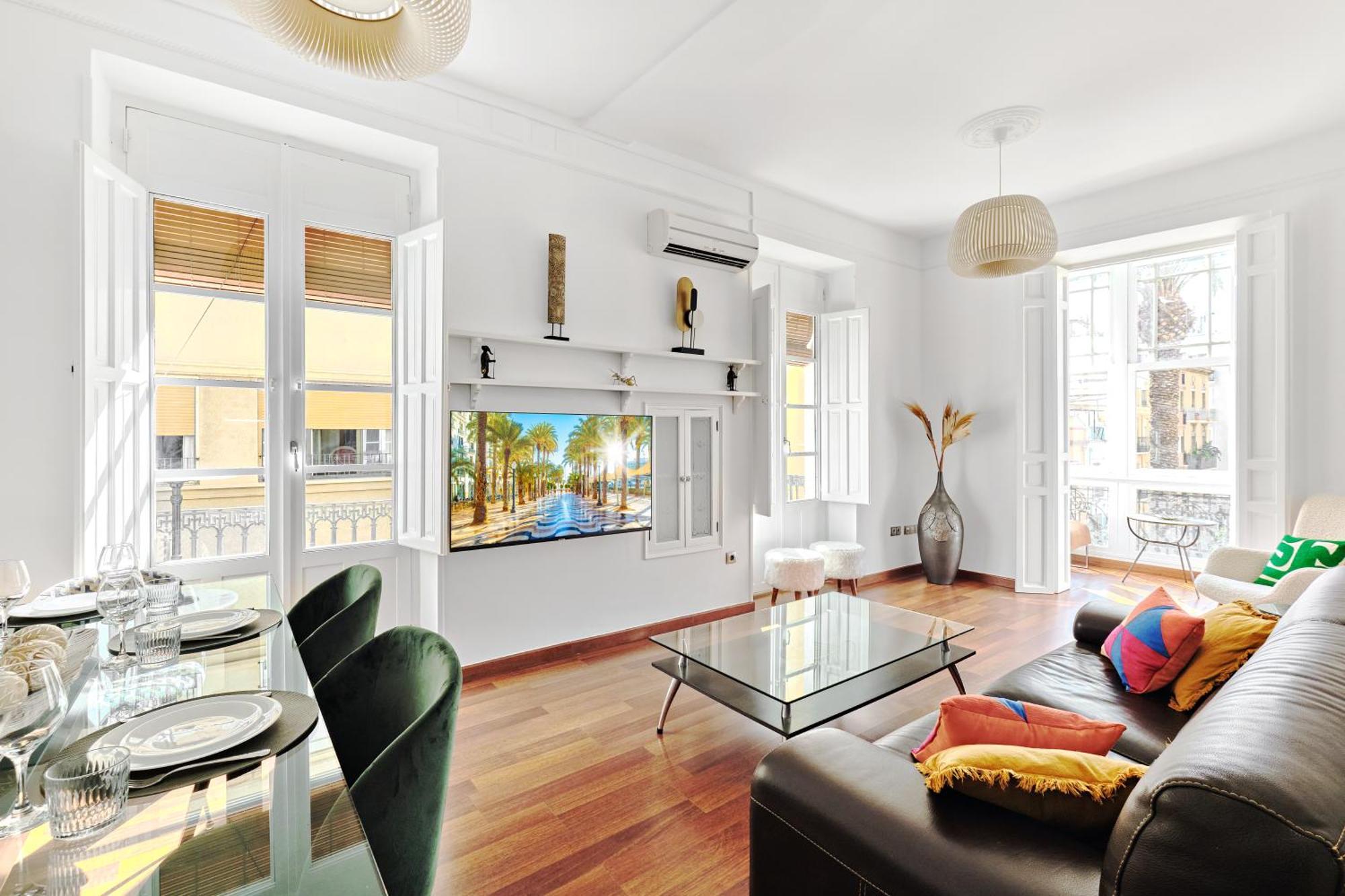 Apartment 110m Kkara 3br 2ba Plaza Nueva View Alicante