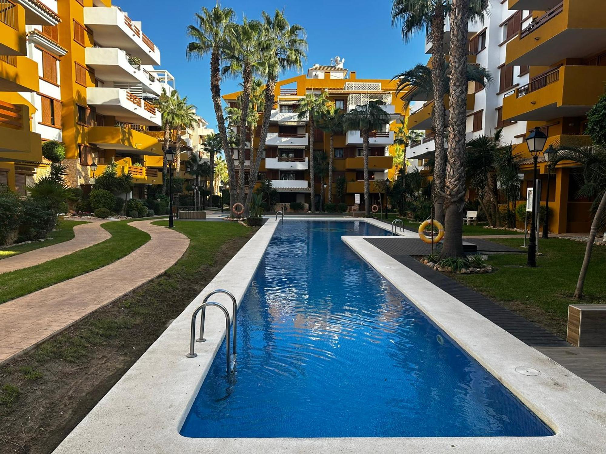 Ground Floor Punta Prima Looking At The Pool Apartment *