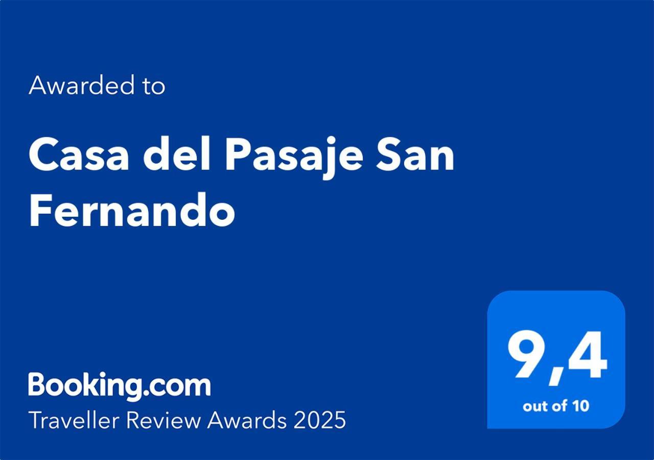 Casa Del Pasaje San Fernando Huoneisto *