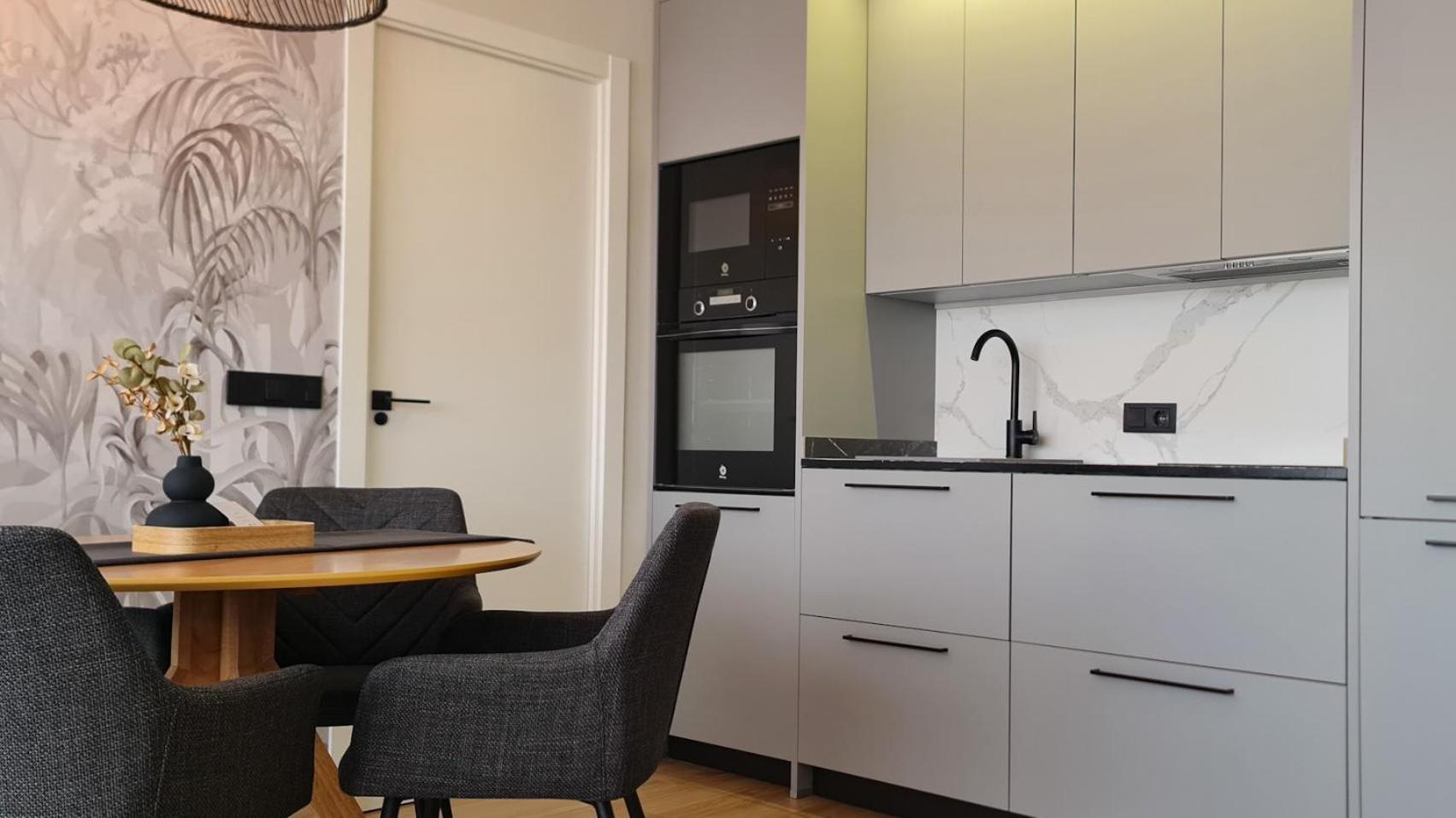 In The Center Of Apartment