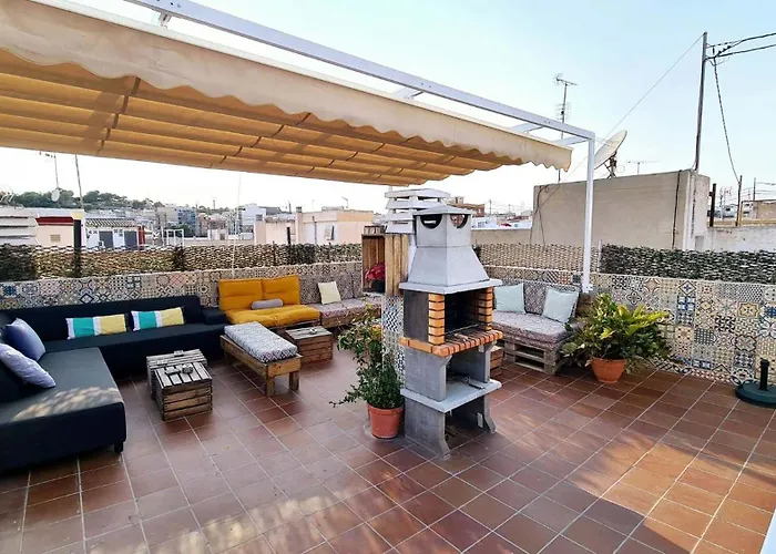 Suncastle Apartamentos Alicante -With Sunny Rooftop Terrace And Barbecue