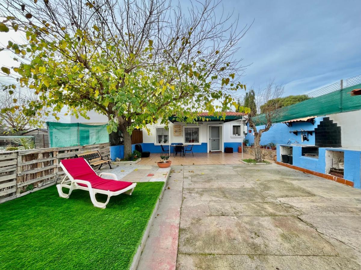 Vakantiehuis Estudio Adosado Acogedor Con Jardin, Barbacoa Y Parking Privado