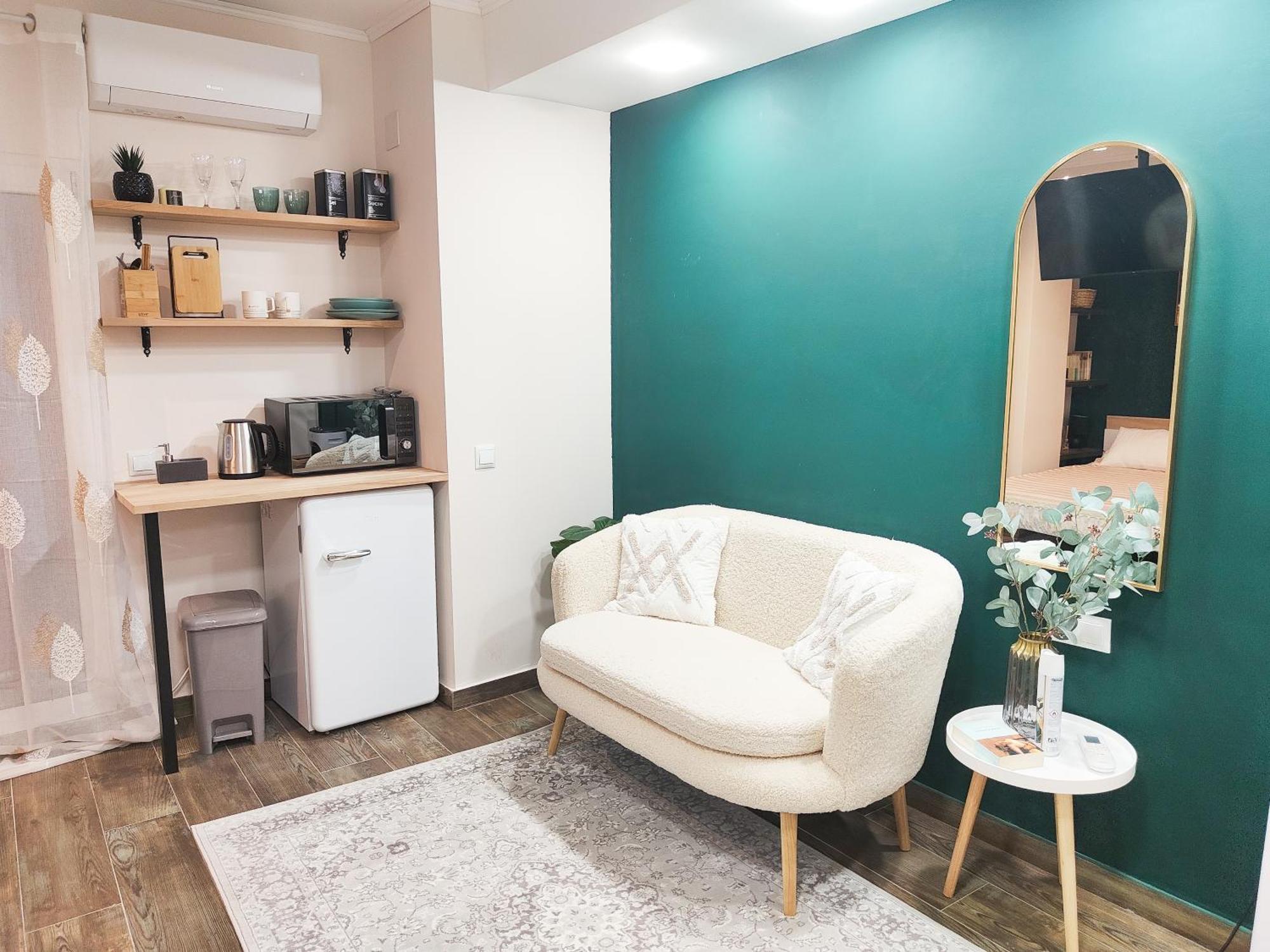 Apartment Center - Mercado With Patio / 3 *