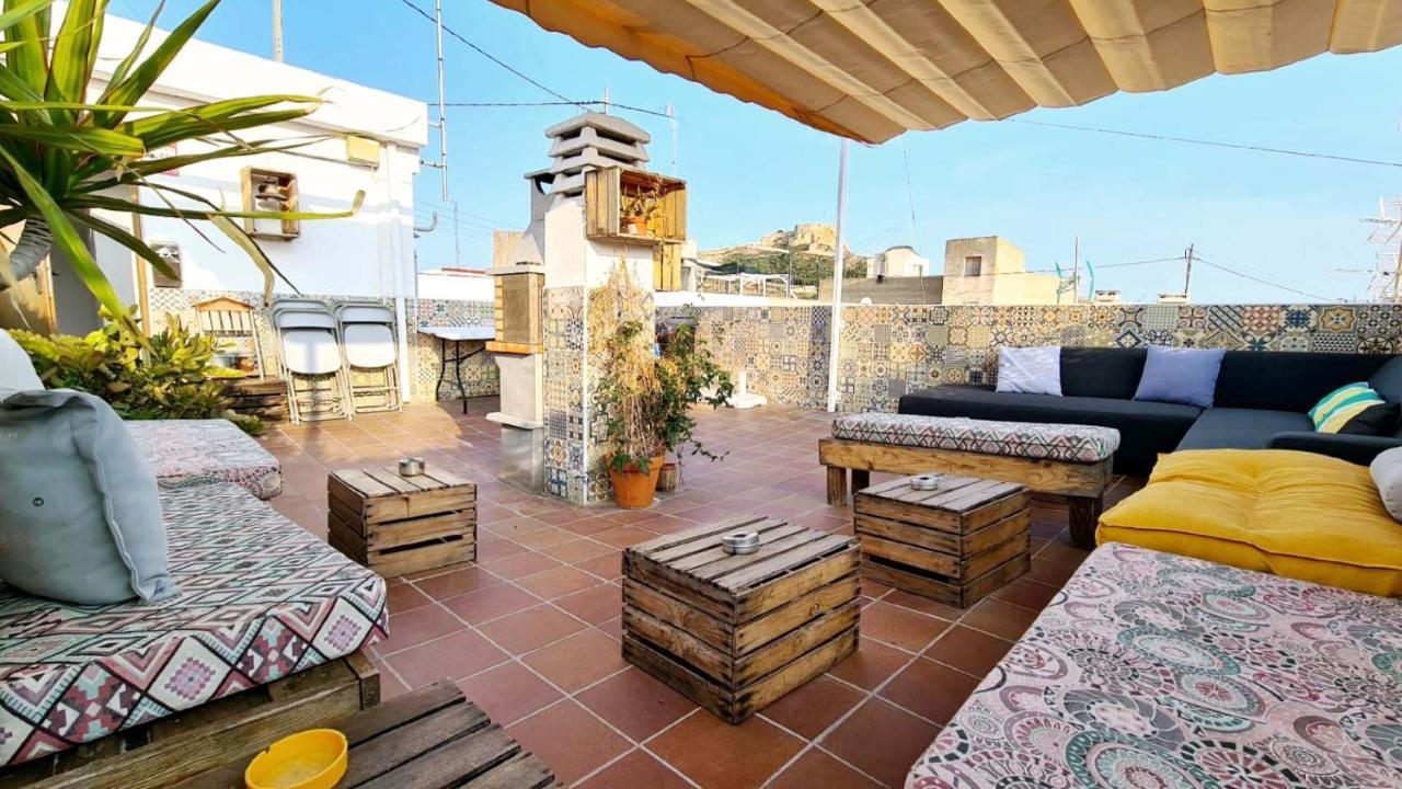 Suncastle -with Sunny Rooftop Terrace And Barbecue * Alicante