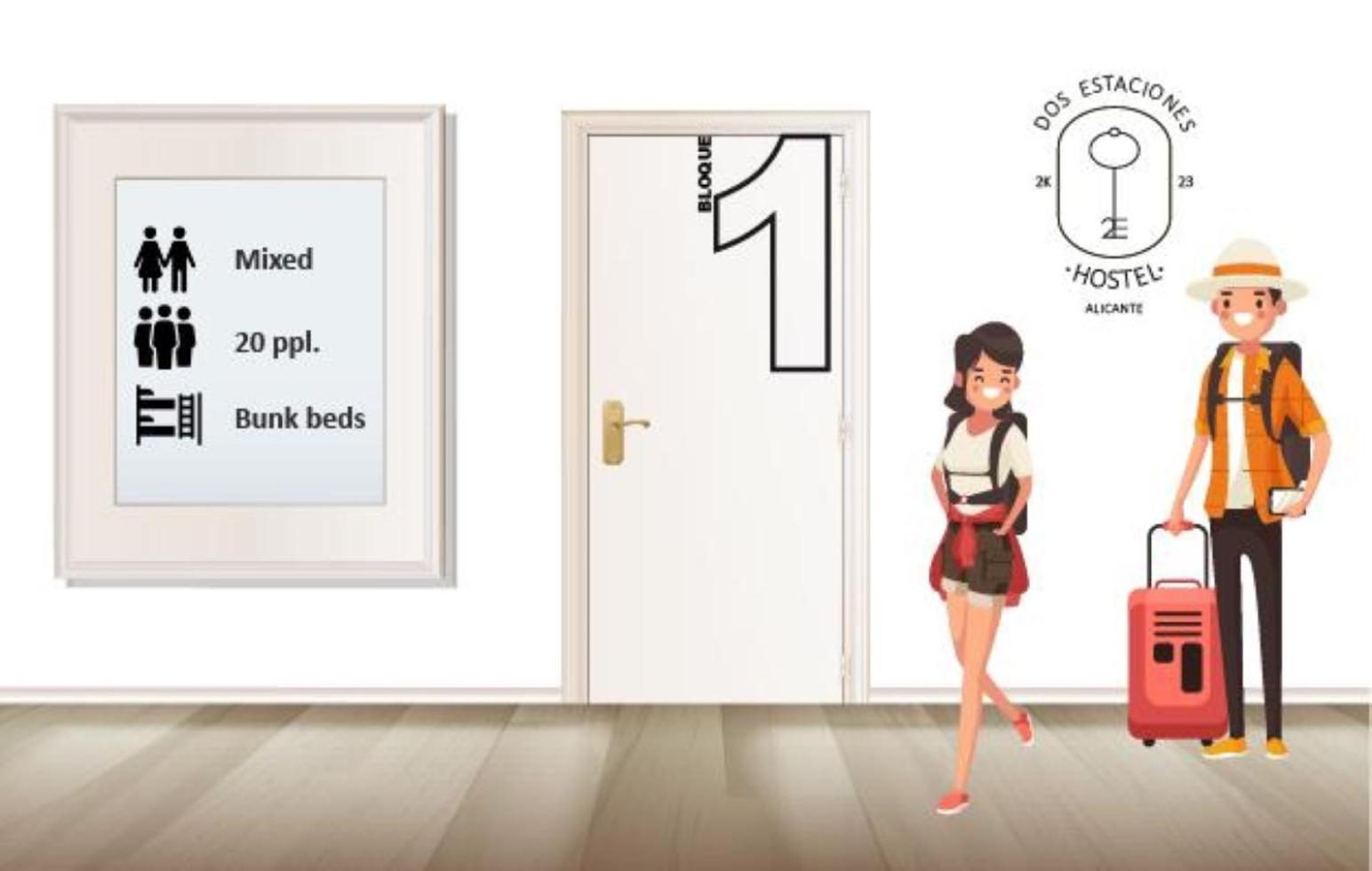 Albergue Dos Estaciones - Free Towels, Coffee & Tea, Remote Check-in *
