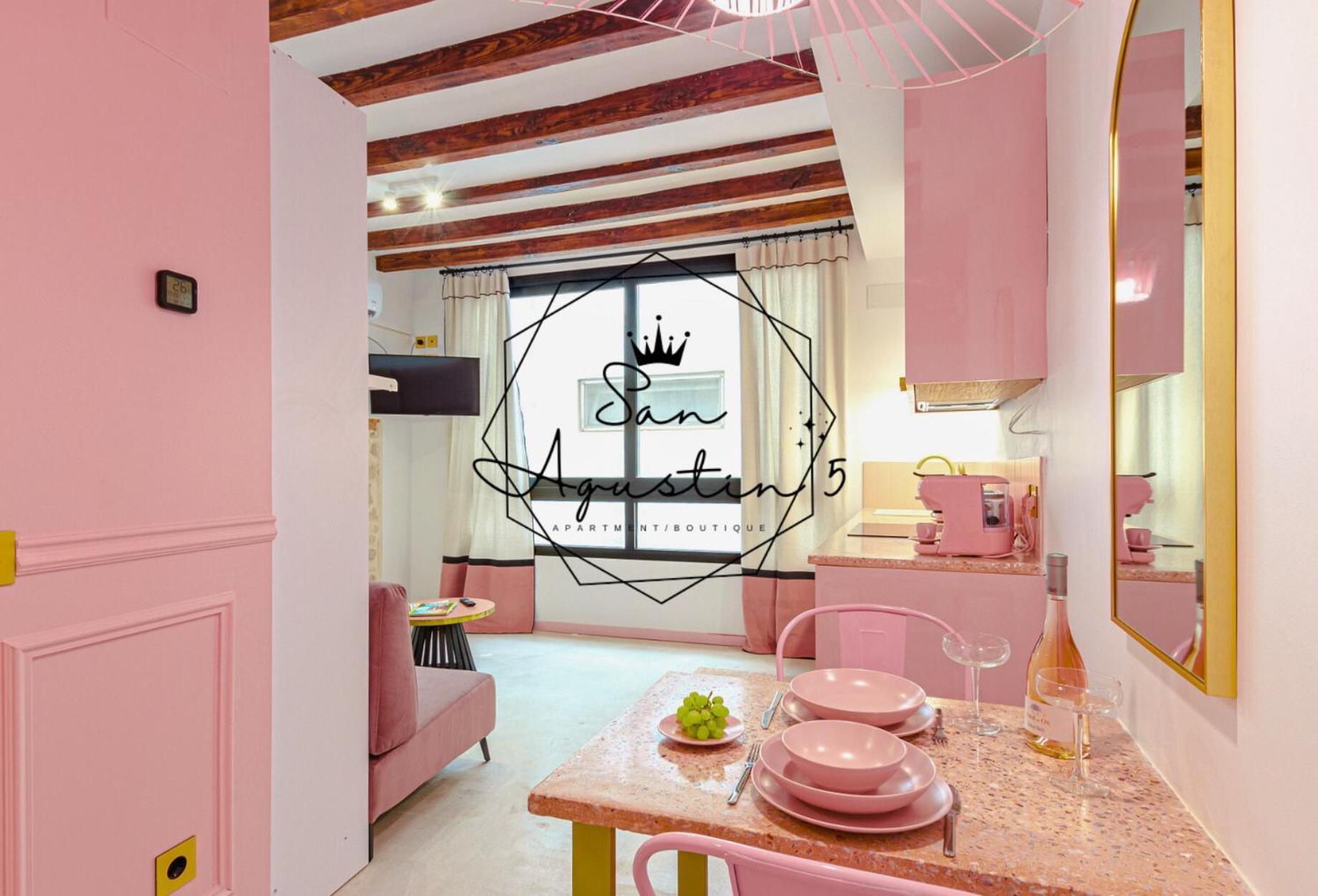 Glamorous Pink In Center *