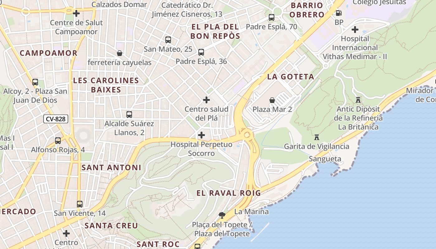 map